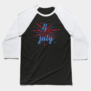 4th of july fireworks Baseball T-Shirt